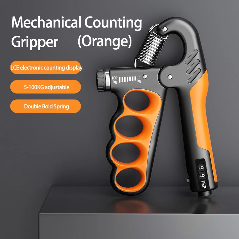 Adjustable Hand Grip Strengthener - 5–100 kg