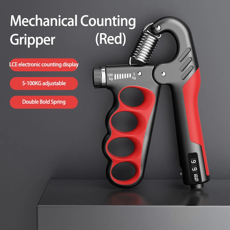 Adjustable Hand Grip Strengthener - 5–100 kg
