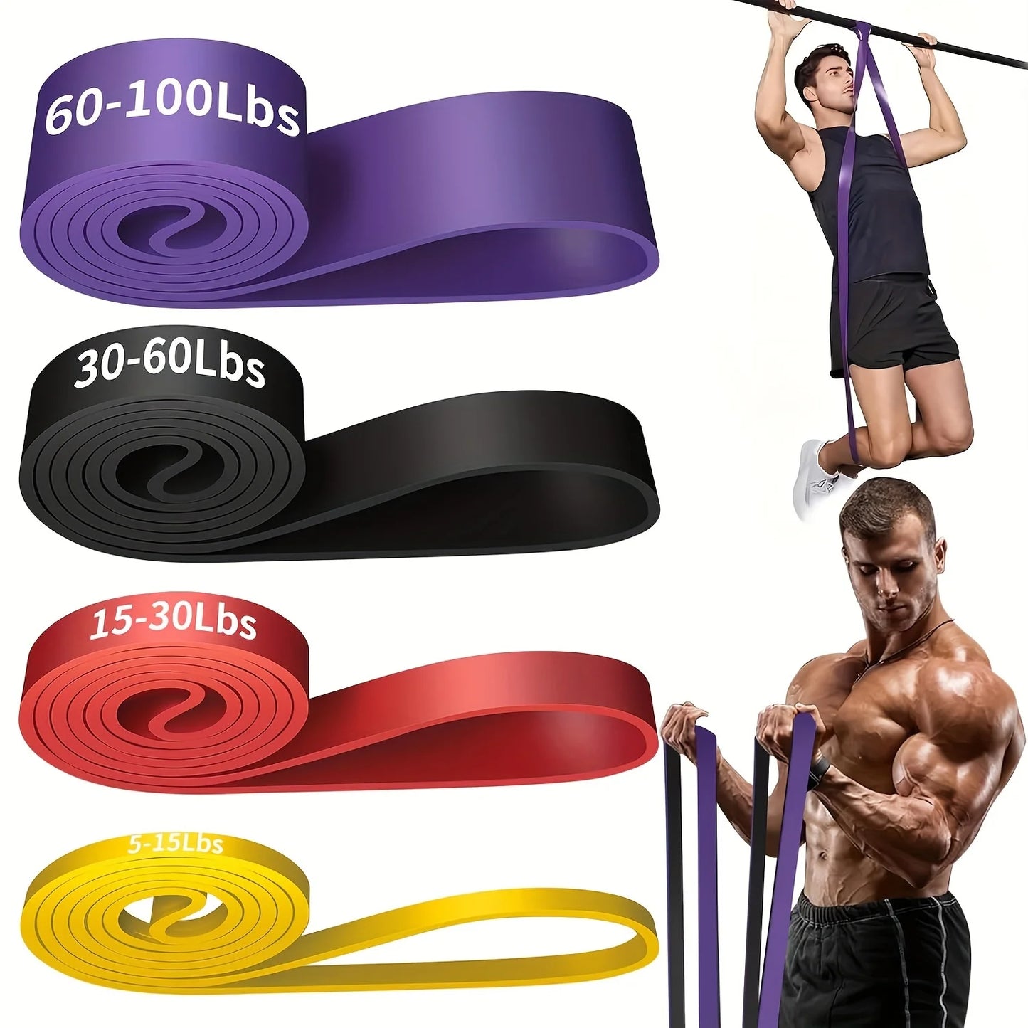 Heavy Resistance Band - Pull-Up & Strength Training Band